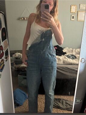 Levi's Blue Denim Women's Overalls - Casual Bib Style